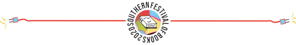 SOUTHERN FESTIVAL OF BOOKS 2020 SMILING BOOK AND ELECTRIC PLUGS SPARKING