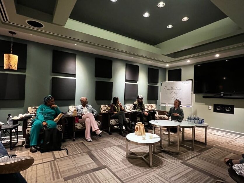 Panel of past Neighborhood Story Project participants