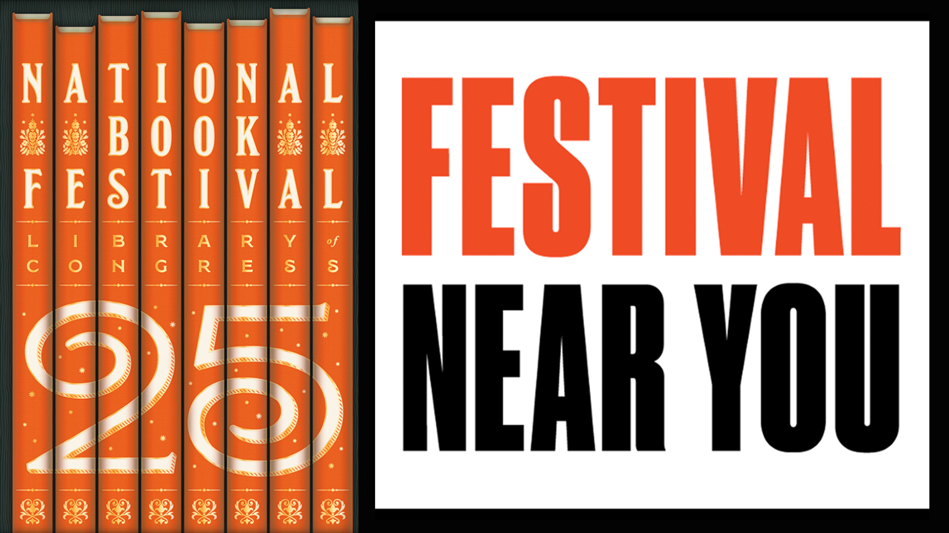 NATIONAL BOOK FESTIVAL LIBRARY OF CONGRESS 25 POSTER FESTIVAL NEAR YOU